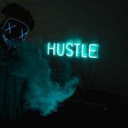 How To Turn A Side Hustle Into A Main Hustle (Why You Should & Why 9-5 Is Dying) 10 hustle led signage